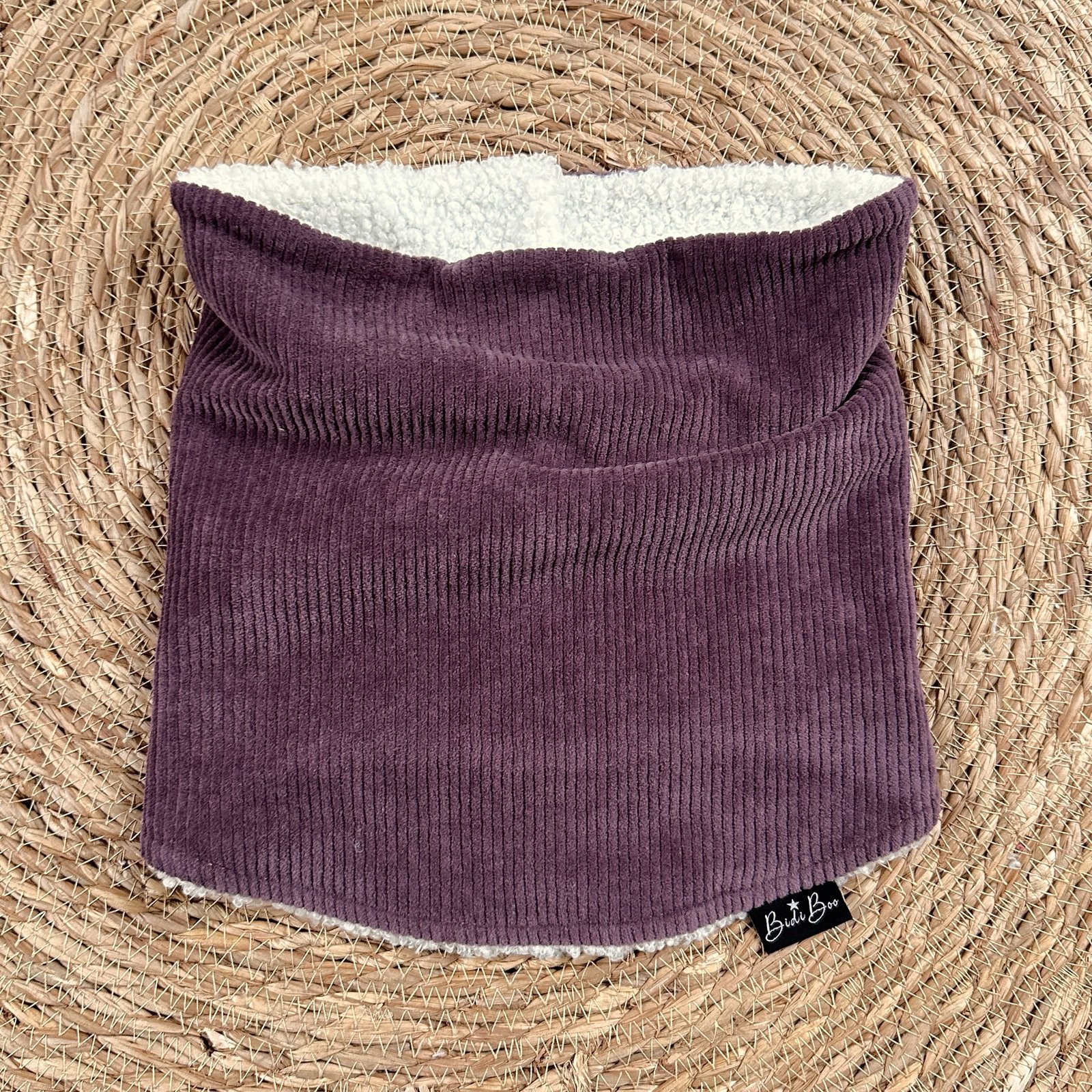 Snood Rib aubergine