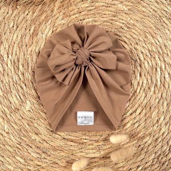 Turban noeud cacao 6-12mois