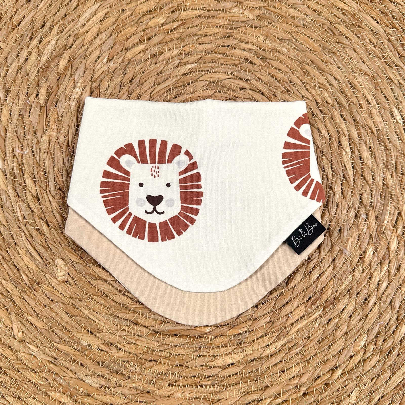 Foulard réversible Lion