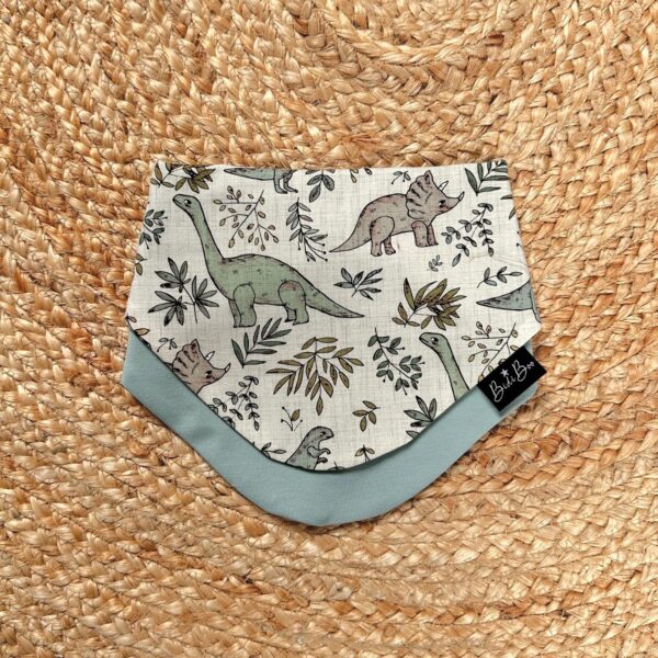 Foulard réversible dinosaure