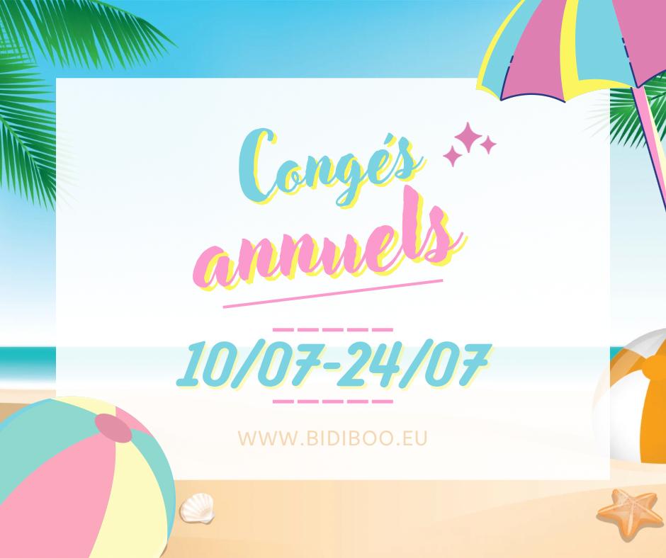 popup congé