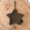Attache tétine bouclette kaki