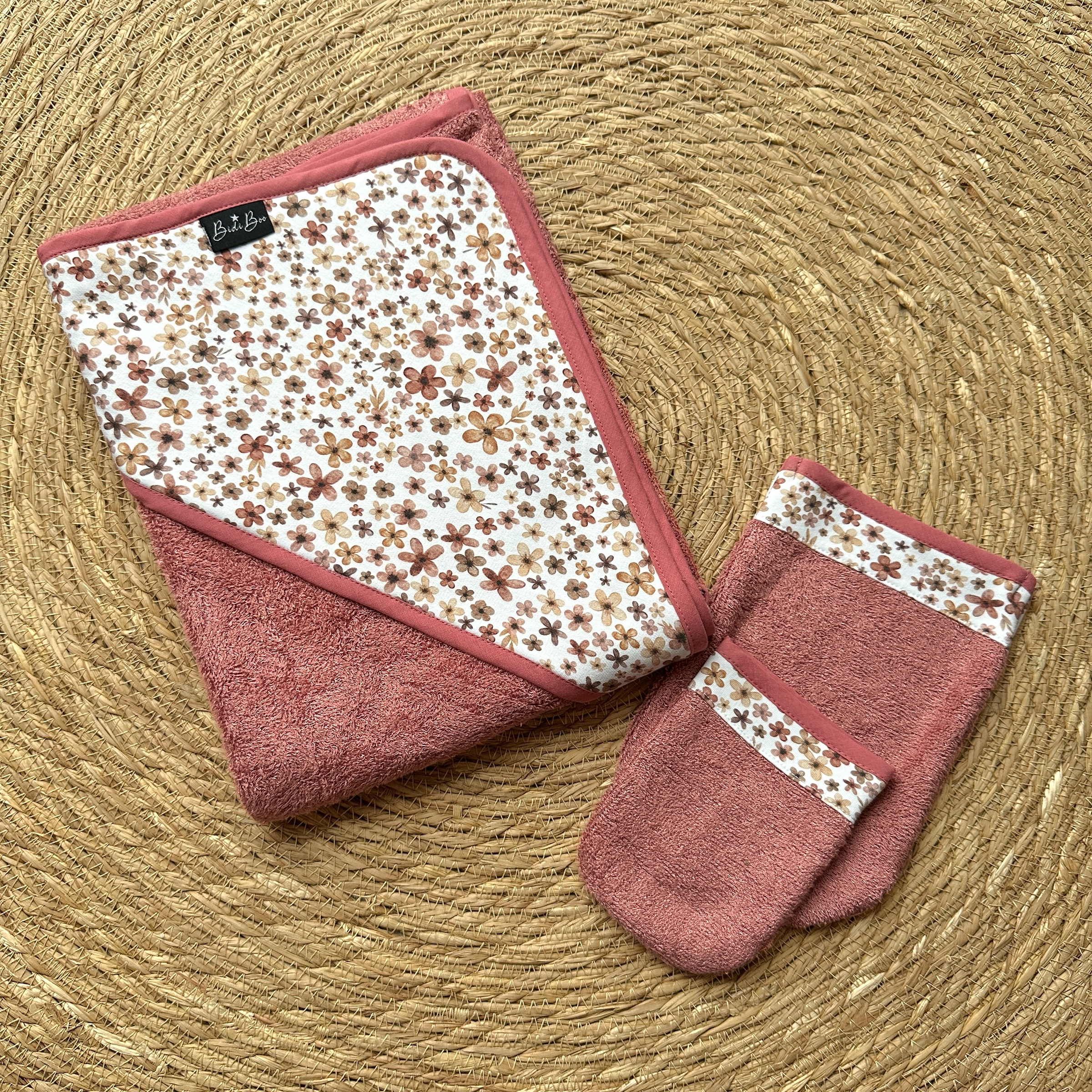 Cape de bain XL flora