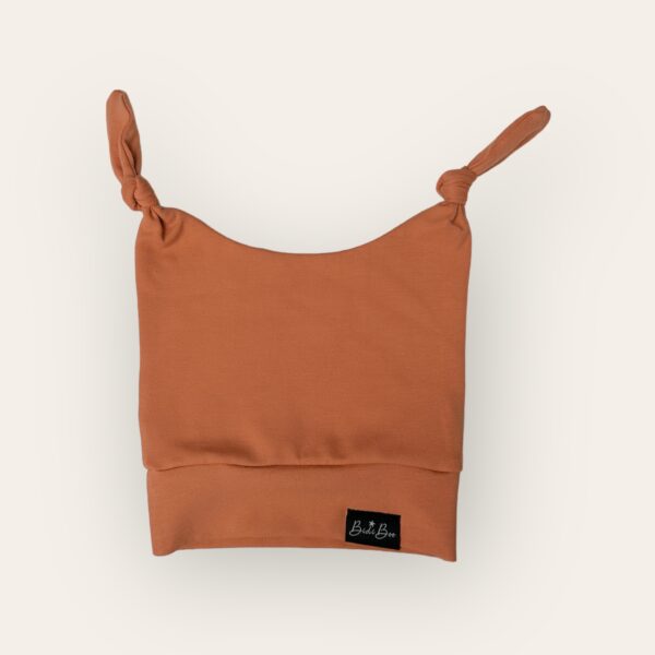 Bonnet lutin abricot