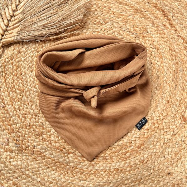 Foulard +18 mois Rib camel