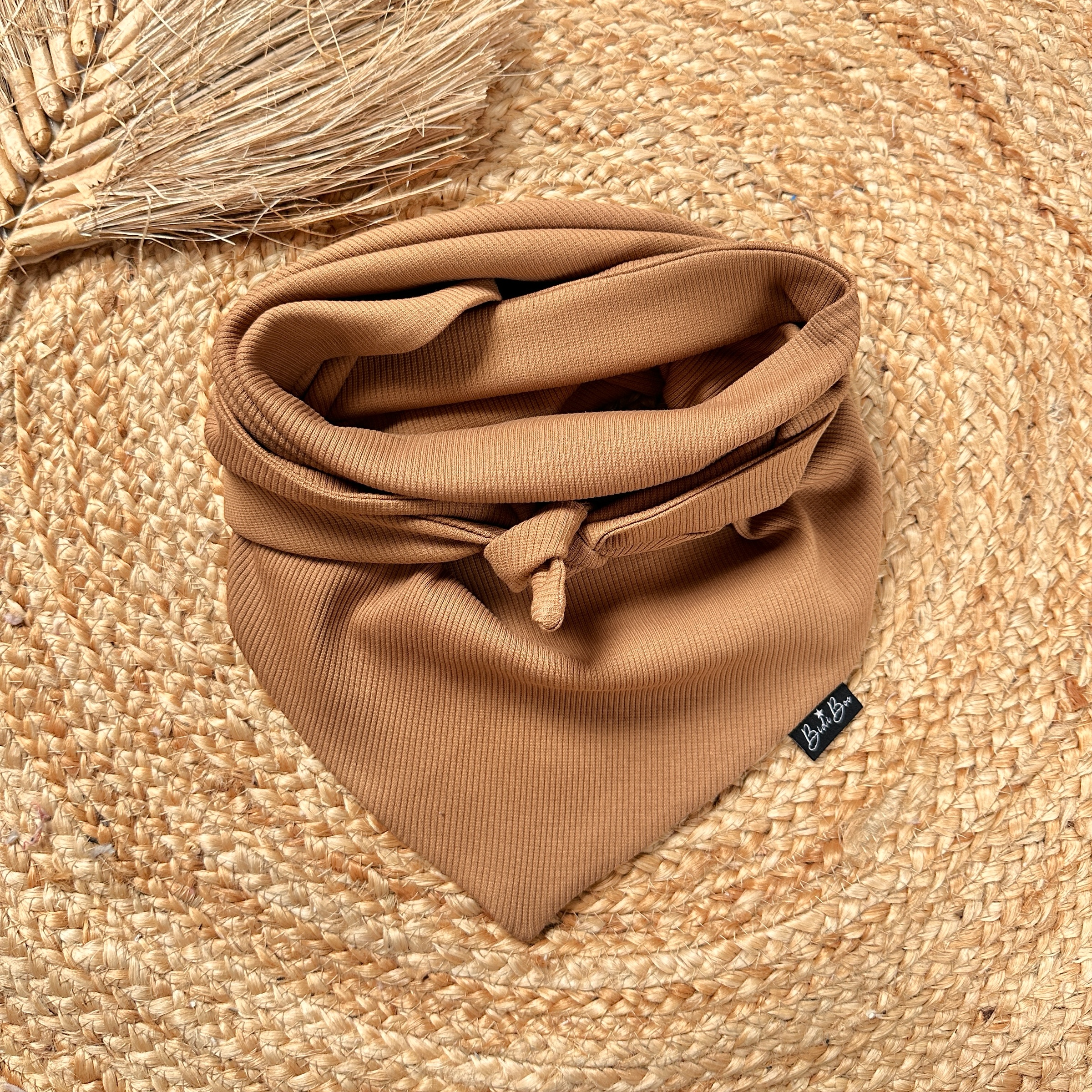 Foulard +18 mois Rib camel