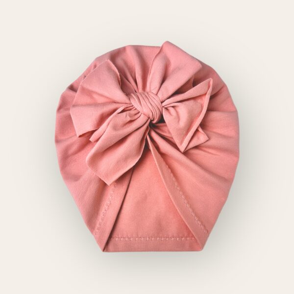 Turban noeud corail