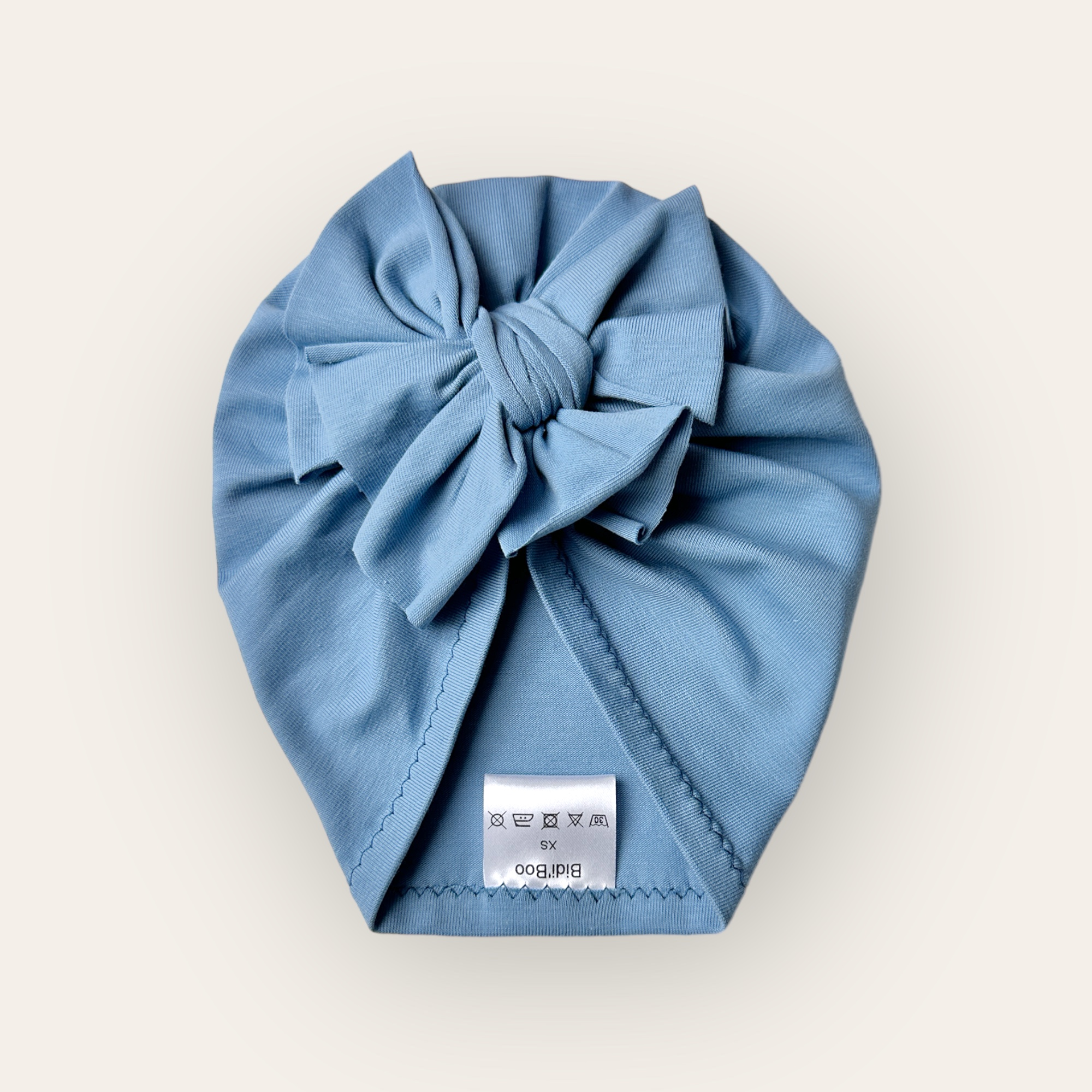 Turban noeud blue shadow