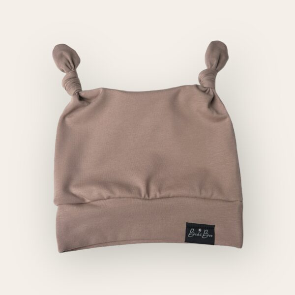 Bonnet lutin taupe
