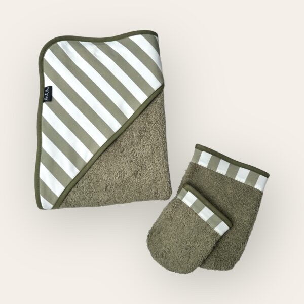 Cape de bain XL Stripes