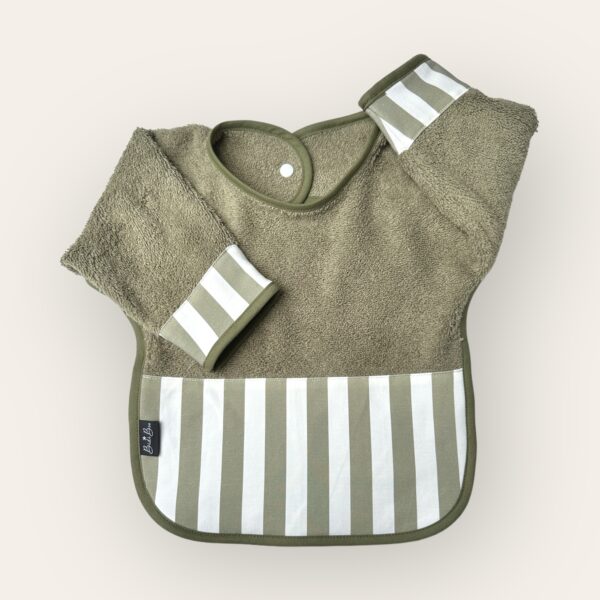 Bavoir manches Stripes
