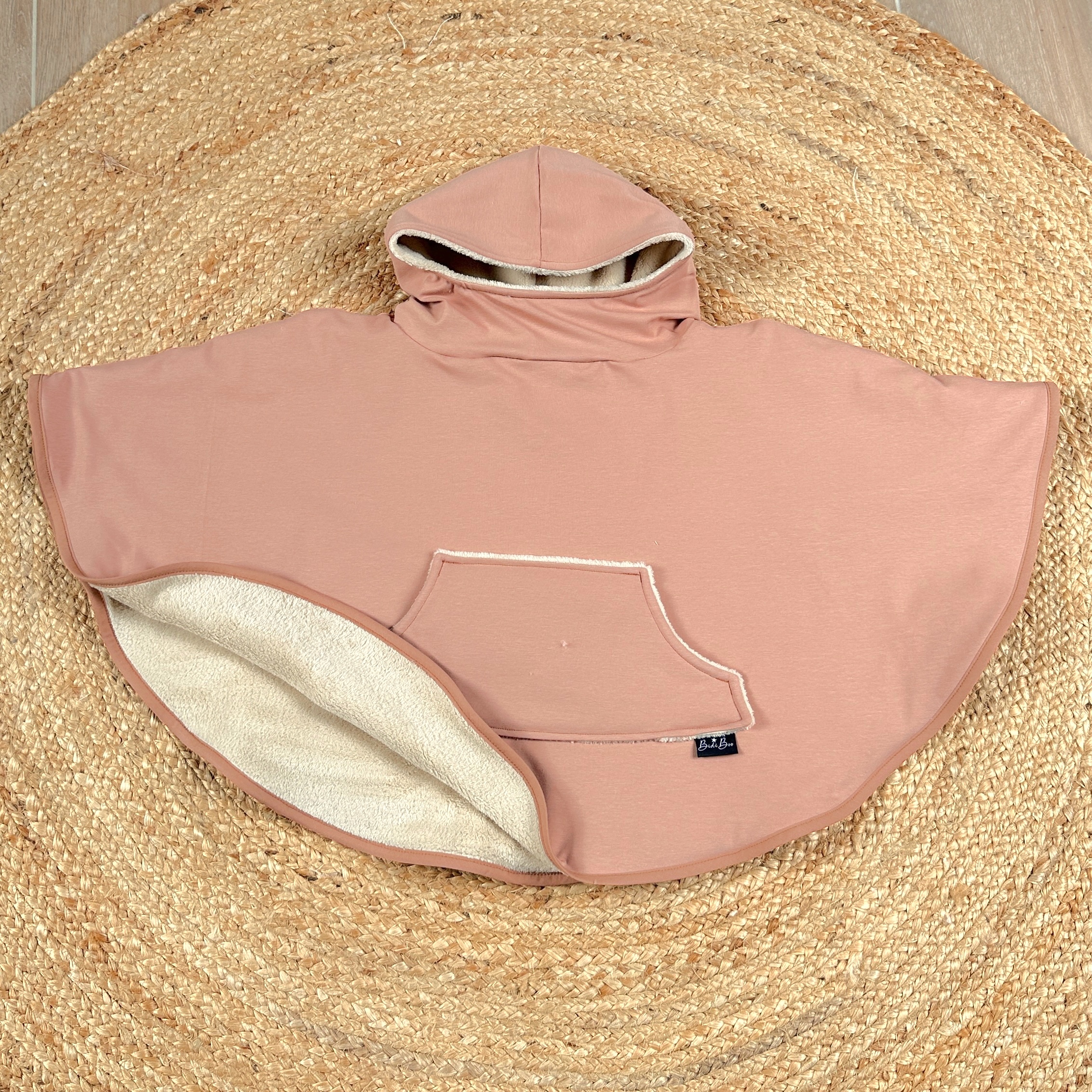 Poncho noisette