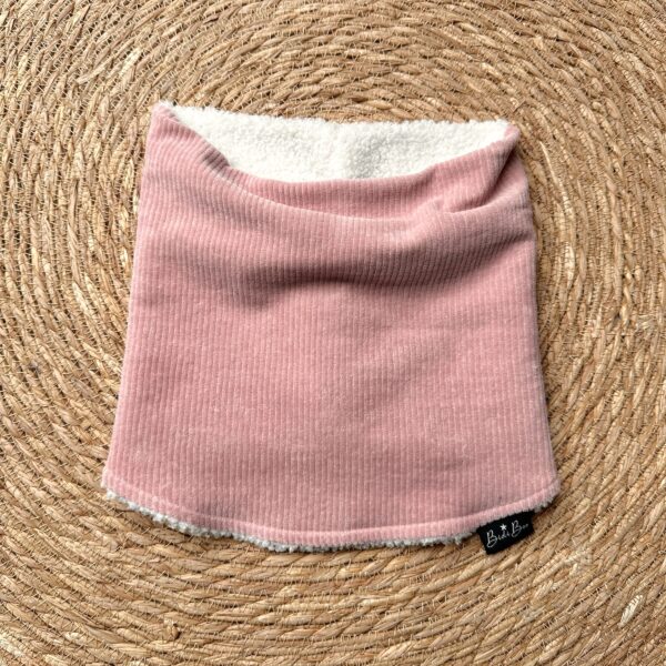 Snood rib rose