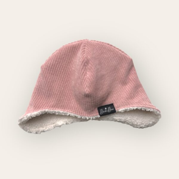 Bonnet chullo rib rose