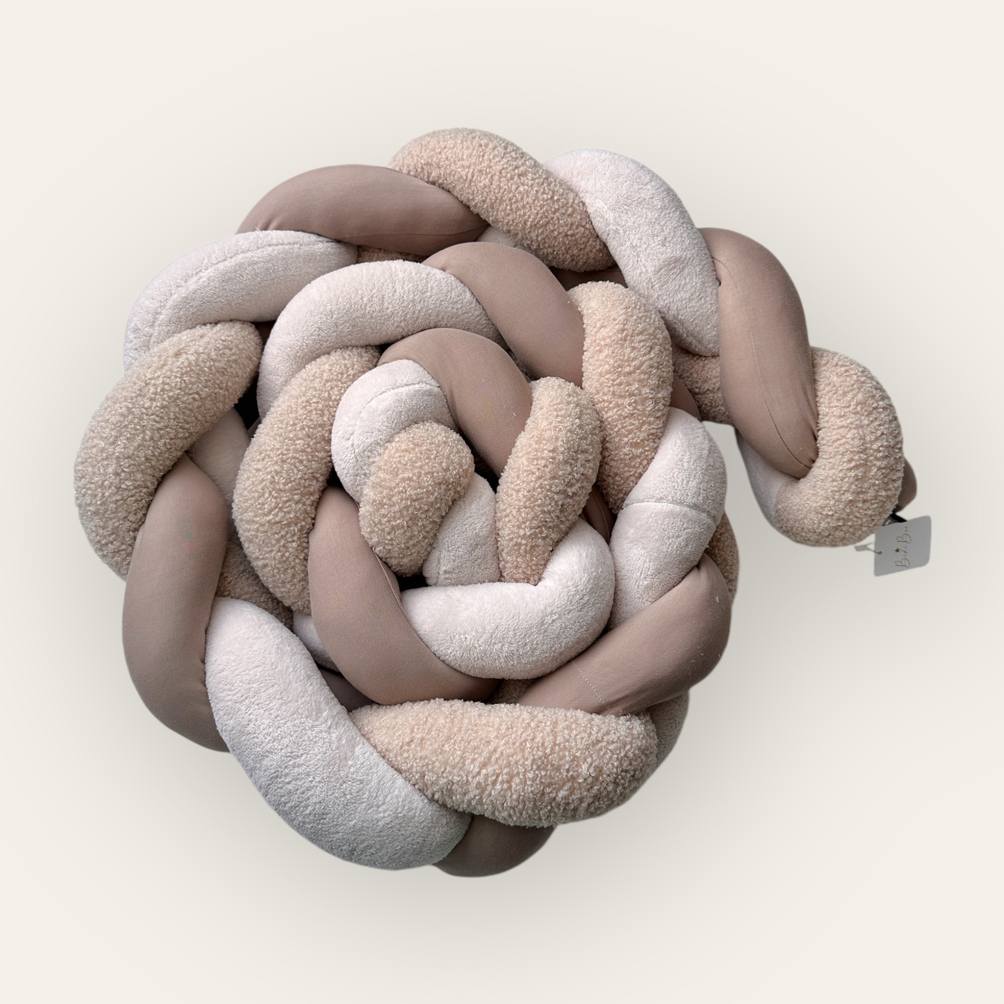 Tresse de lit trio de beige