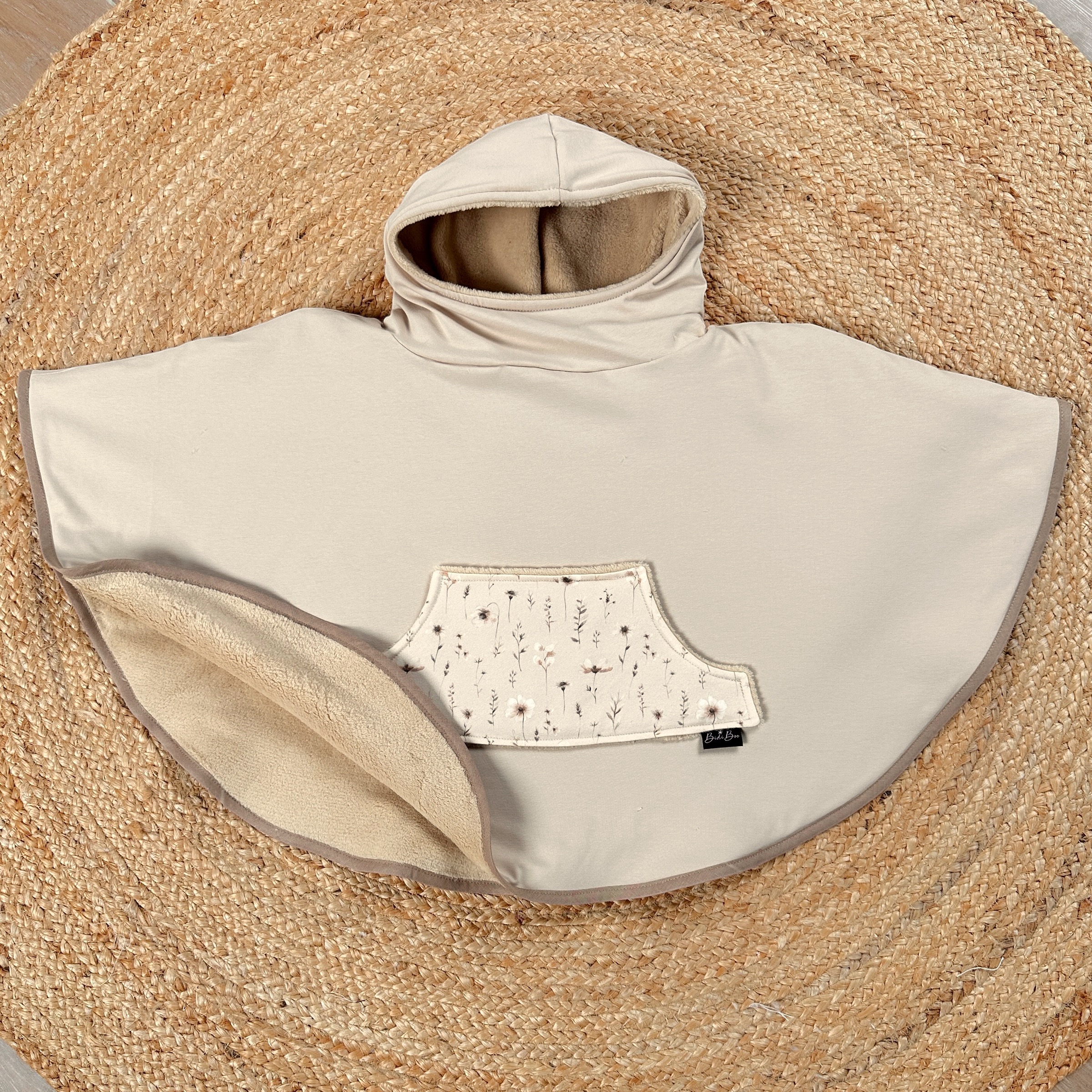 Poncho beige/Milie