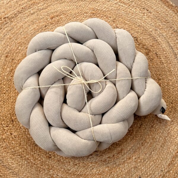 Tresse de lit rib beige