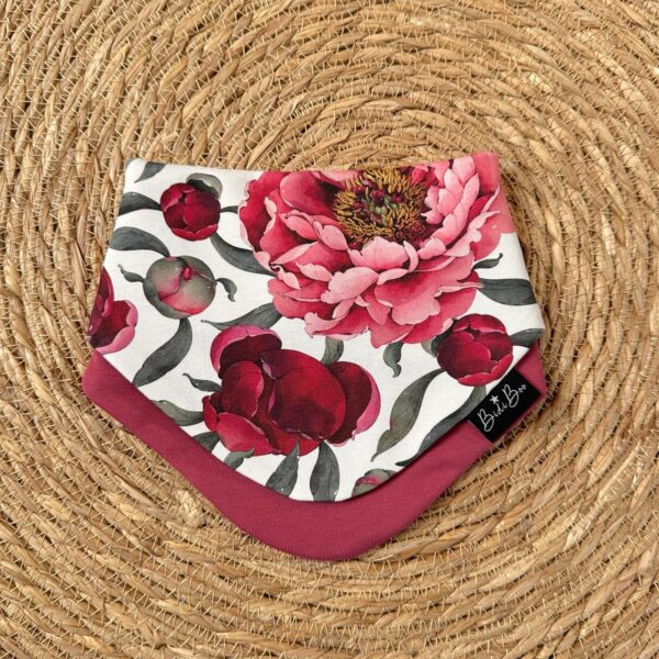 Foulard réversible Pivoine