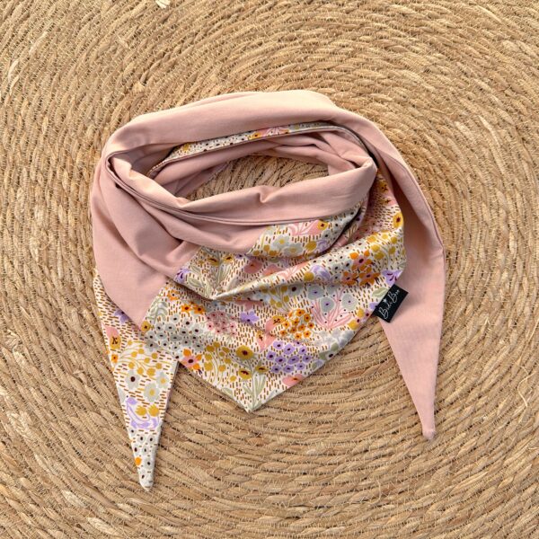 Foulard à nouer enfant Arabelle/nude
