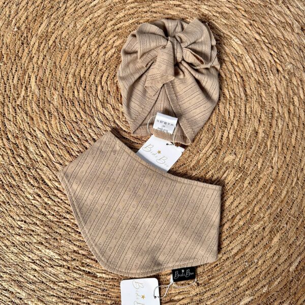 Ensemble beige vintage 0-3mois