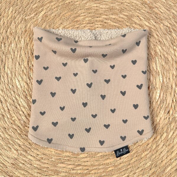 Snood coeur