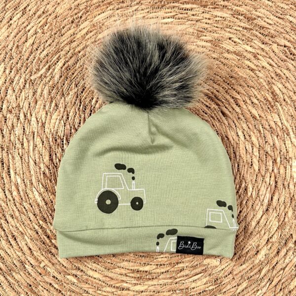 Bonnet pompon Basile
