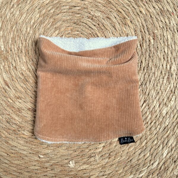 Snood rib camel
