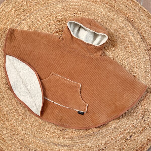 Poncho rib camel