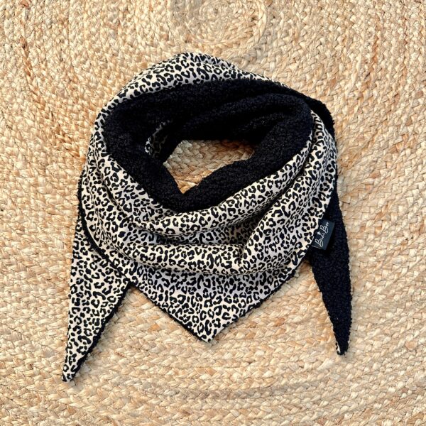 Foulard à nouer enfant Adriana/noir