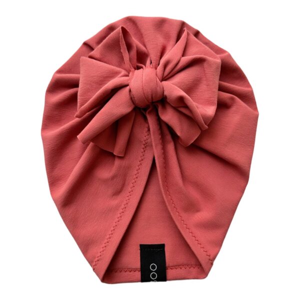 Turban noeud carmine 0-3 mois