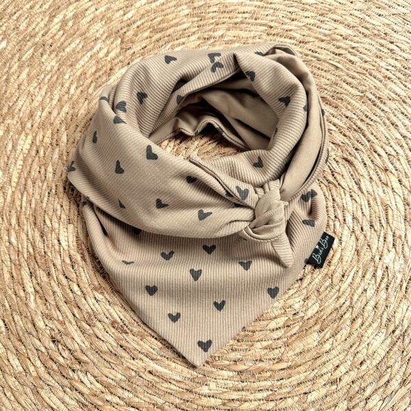 Foulard à nouer coeur