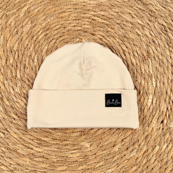 Bonnet mi-saison beige