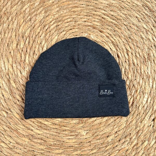 Bonnet mi-saison gris