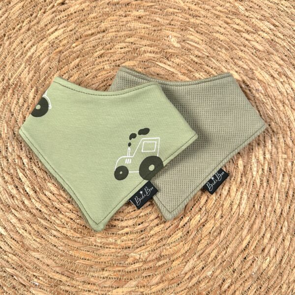 Duo bavoir bandana Basile