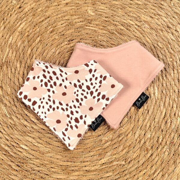 Duo bavoir bandana Rosaline