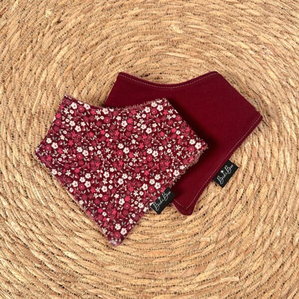 Duo bavoir bandana Paloma