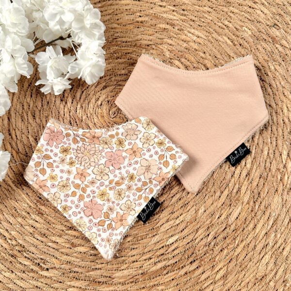 Duo bavoir bandana Elora