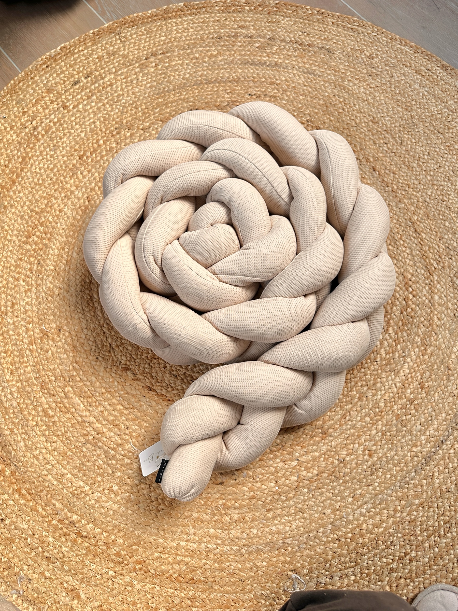 gaufré beige