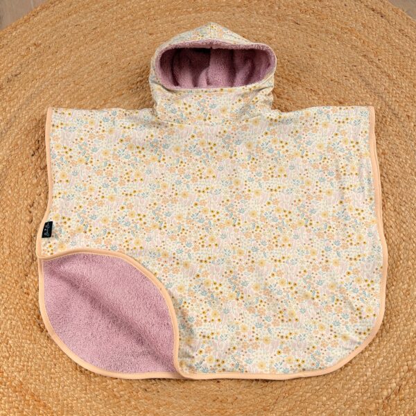 Poncho de bain Flora