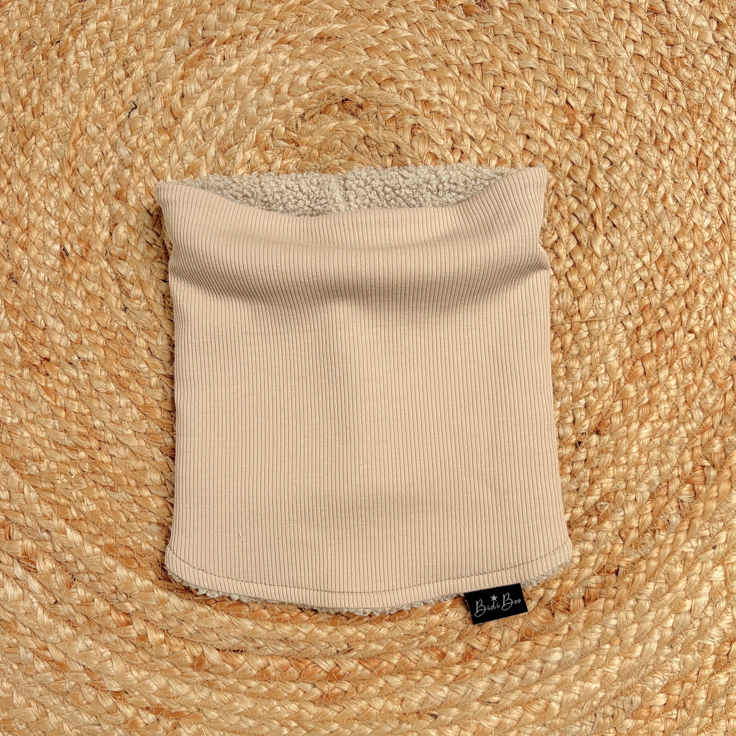 beige côtelé